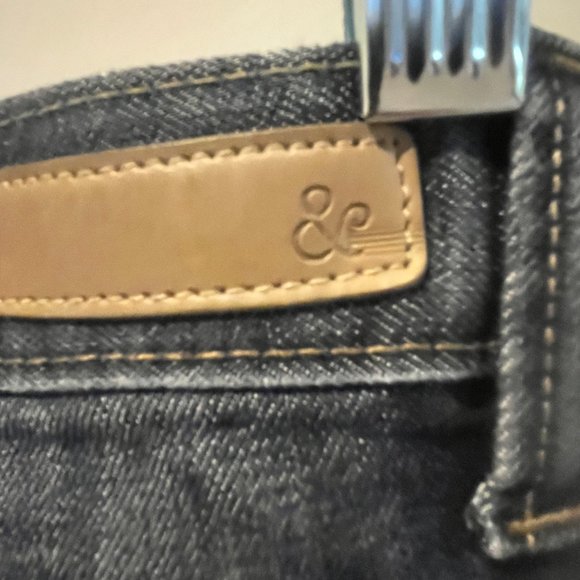 PD&C Slim Straight Leg Denim Jeans | Blue | Size 8 - Picture 6 of 9